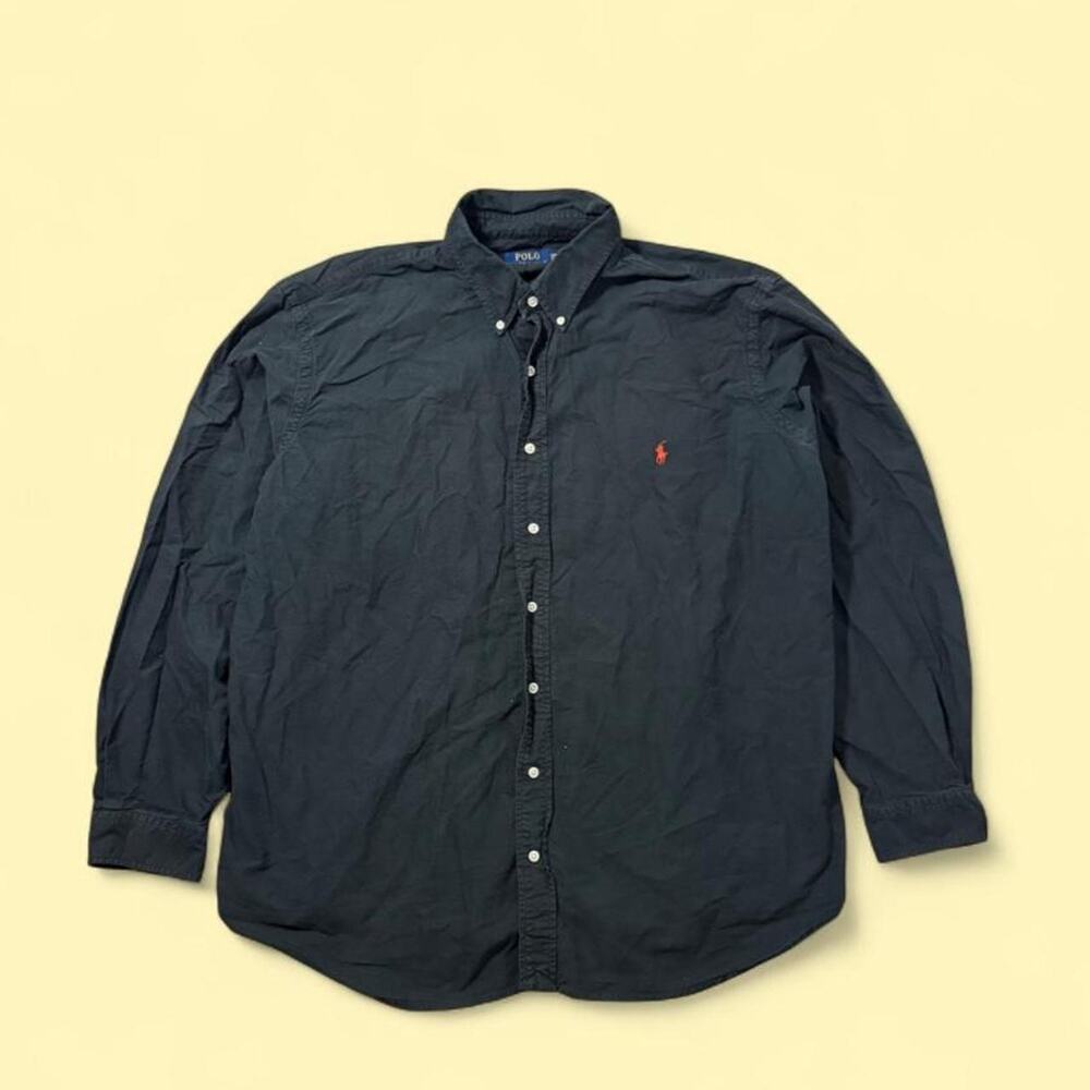 Vintage black polo ralph lauren